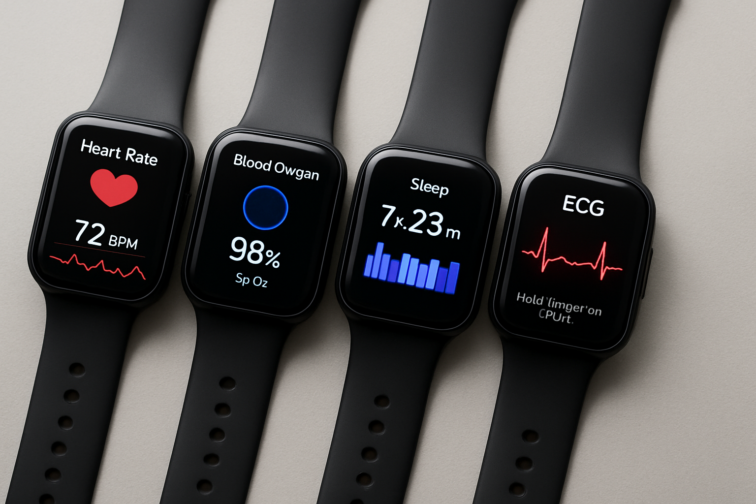 Smartwatches with integrated health features